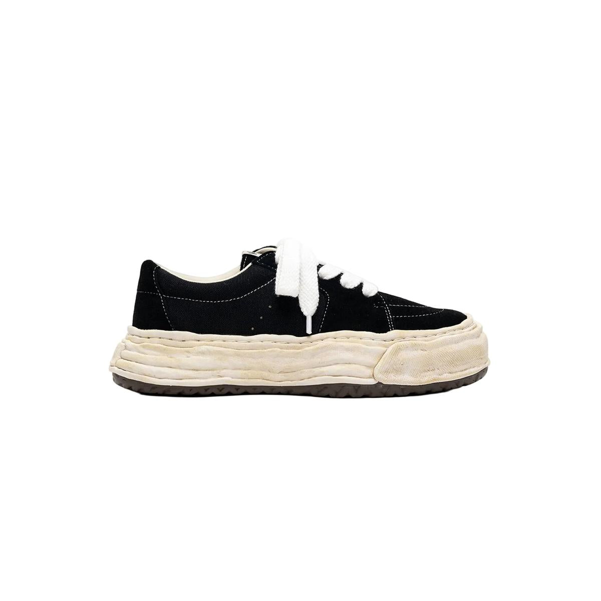 Maison Mihara Yasuhiro "ERIC" OG Sole Overdyed Mix Material Low-top Sneakers