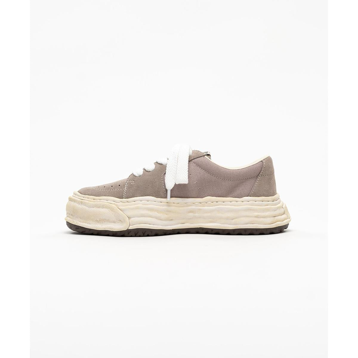 Maison Mihara Yasuhiro "ERIC" OG Sole Overdyed Mix Material Grey Low-top Sneakers