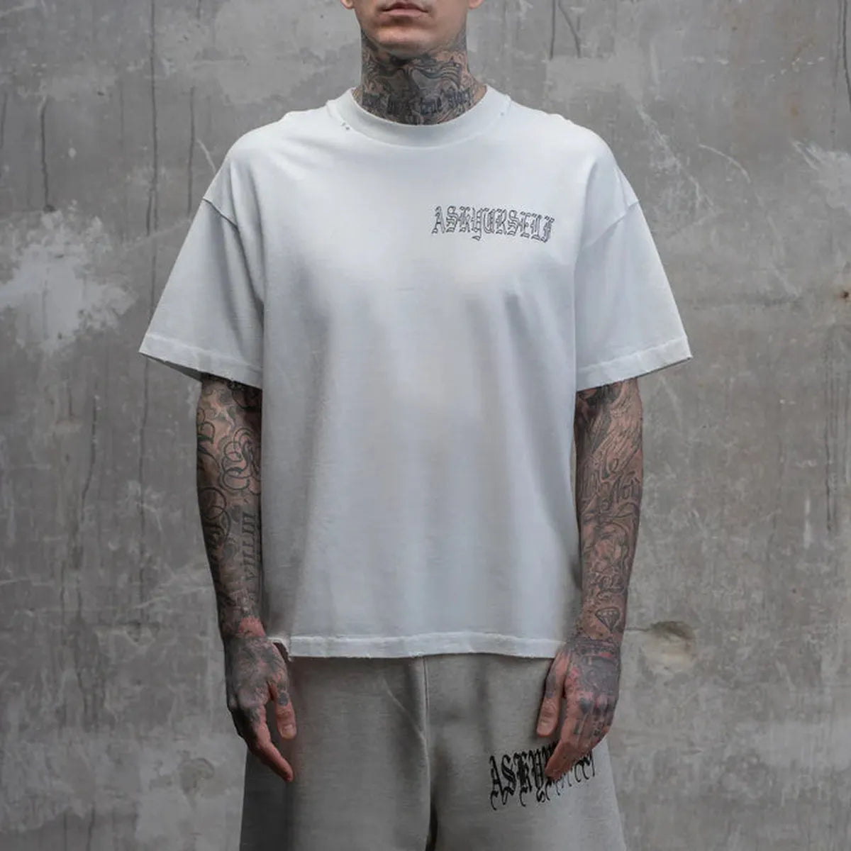 ASKYURSELF Parental T-Shirt in Vintage White