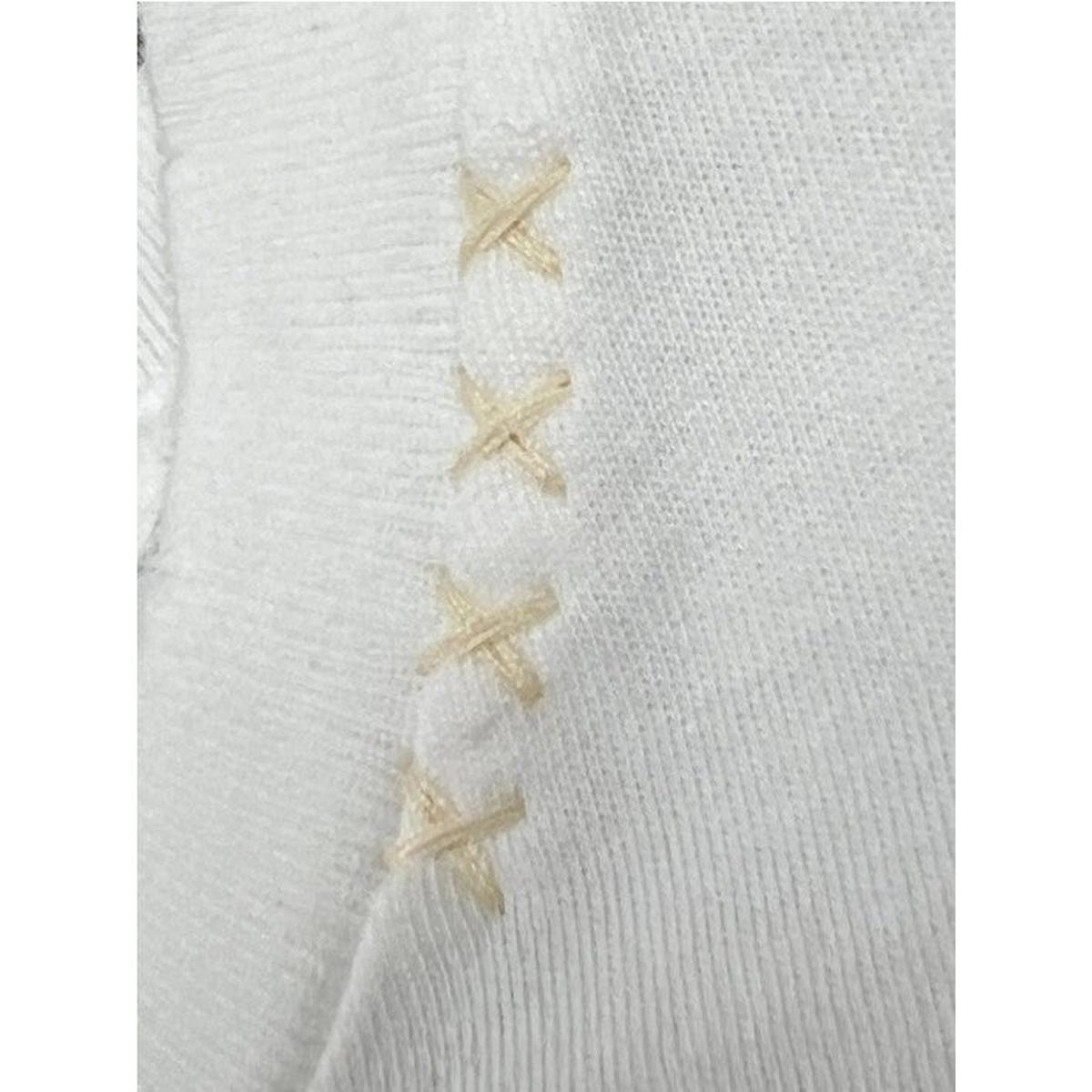 Alchemist Distressed Logo T-Shirt in Optic White