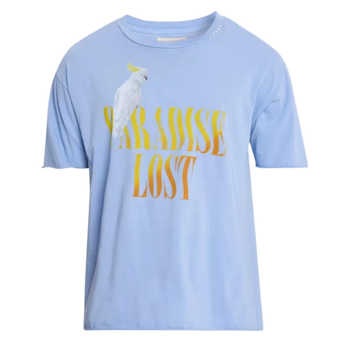 Alchemist Paradise Parrot T-Shirt in Light Blue