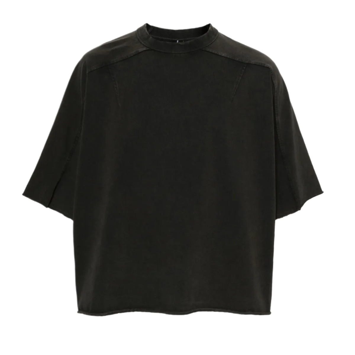 Entire Studios Washed Black Heavy Dart Tee