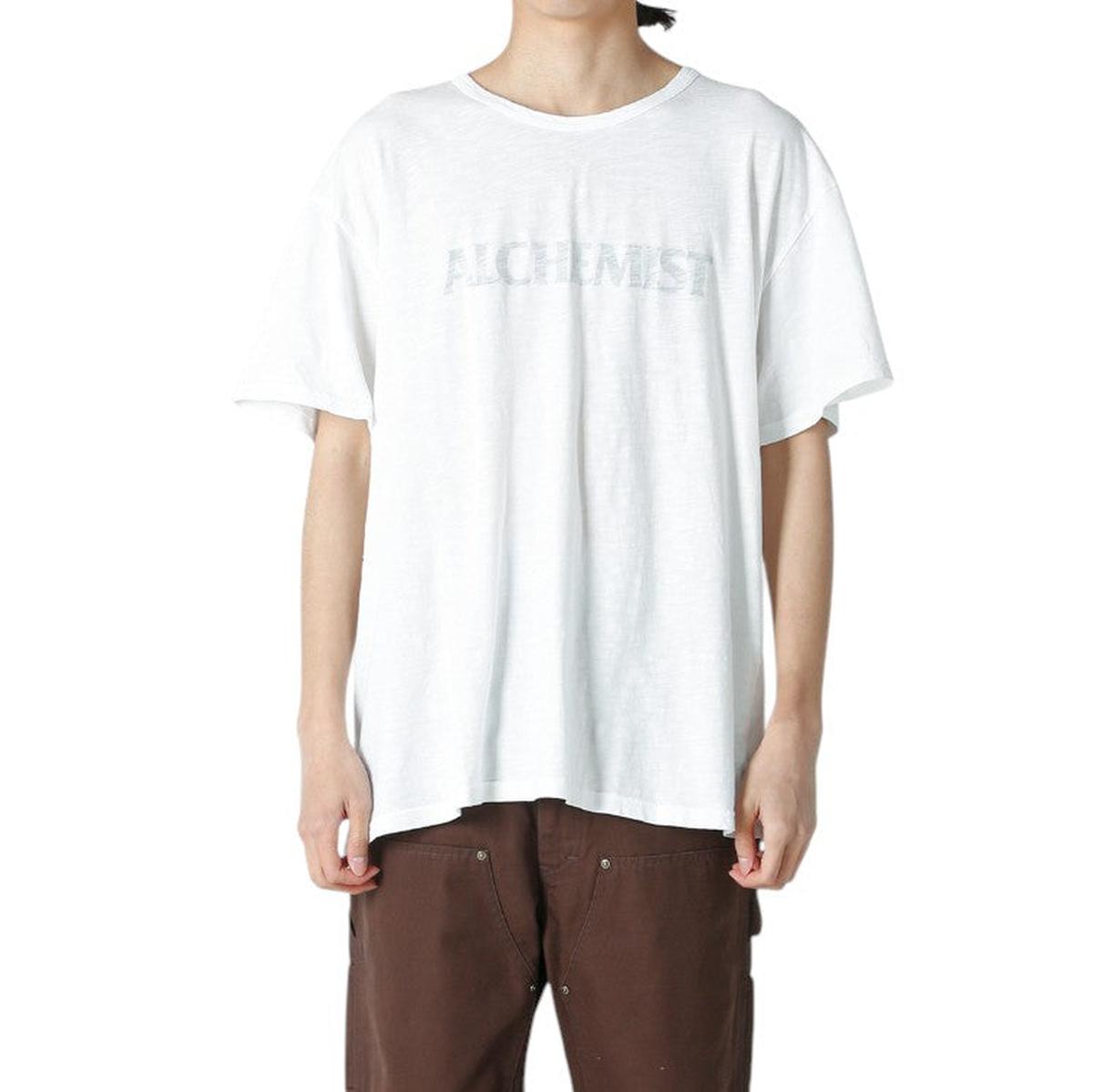 Alchemist Reverse Logo Optic White T-Shirt