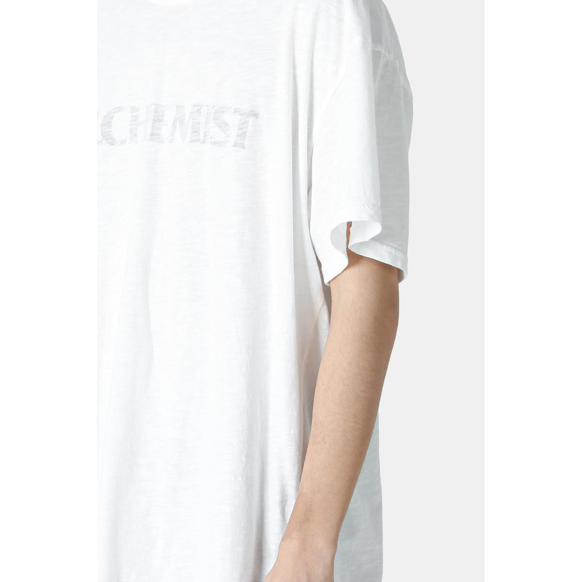 Alchemist Reverse Logo Optic White T-Shirt