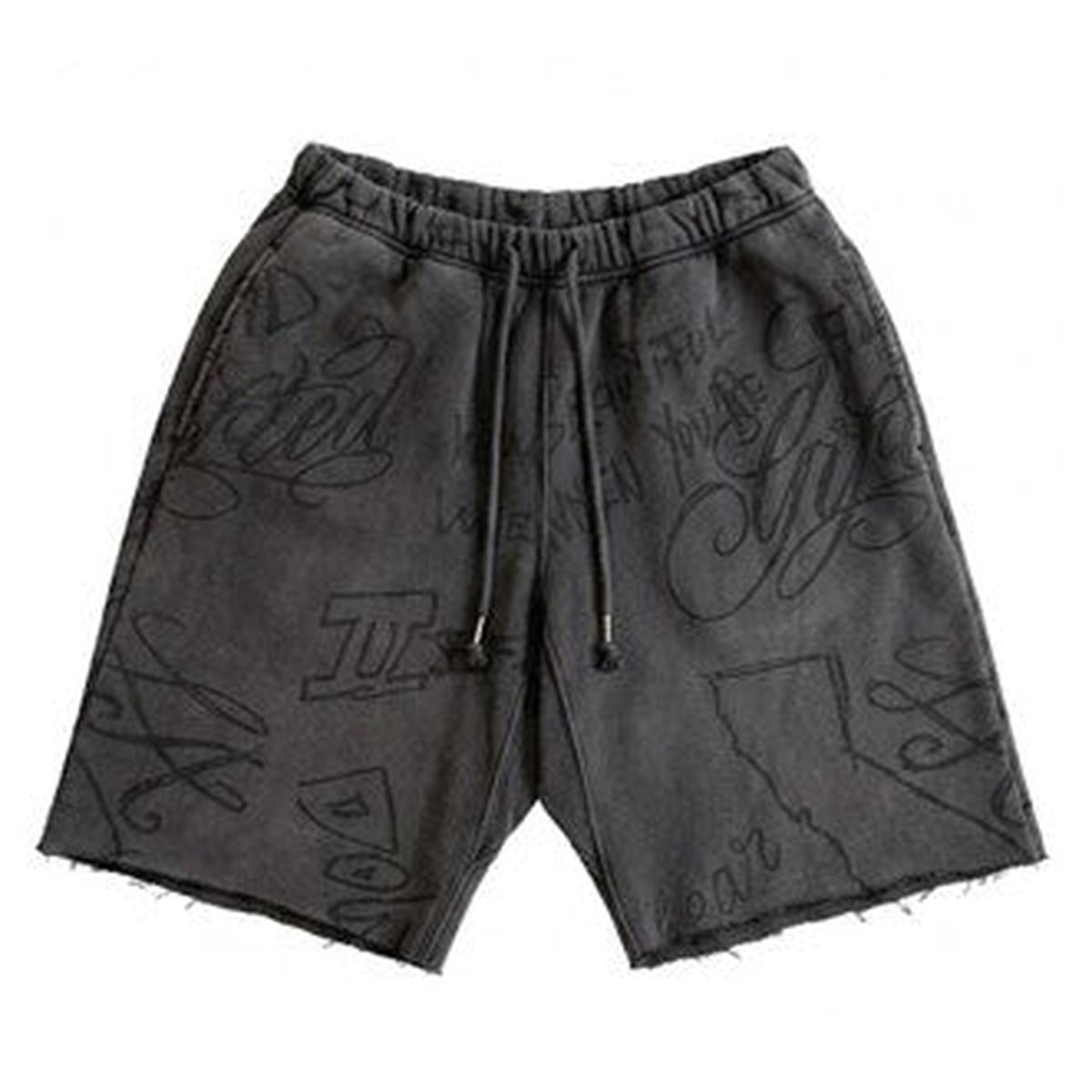 ASKYURSELF - SCRIBBLE VINTAGE SHORTS