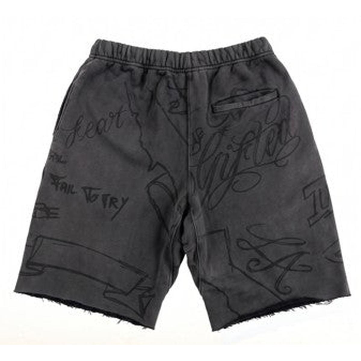 ASKYURSELF - SCRIBBLE VINTAGE SHORTS