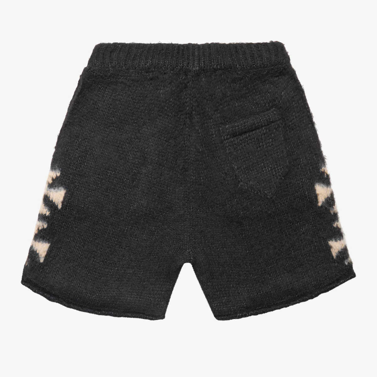 ASKYURSELF - BRUSHED CROSS KNIT SHORTS