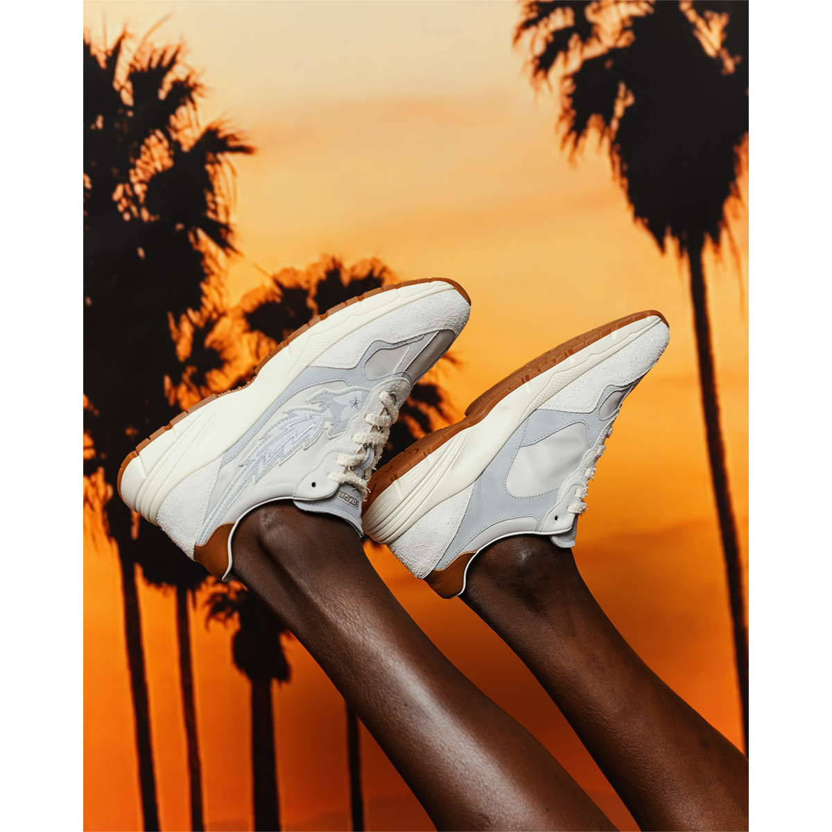 Enterprise Japan Logo White Sneakers