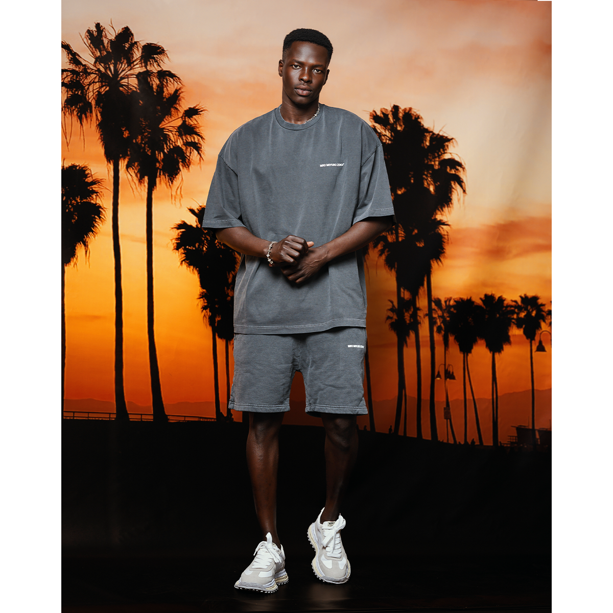 MKI PIGMENT BLACK UNIFORM SHORTS