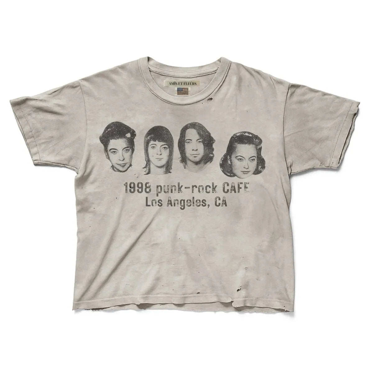 AMIS ET FLEURS 1998 cafe t-shirt
