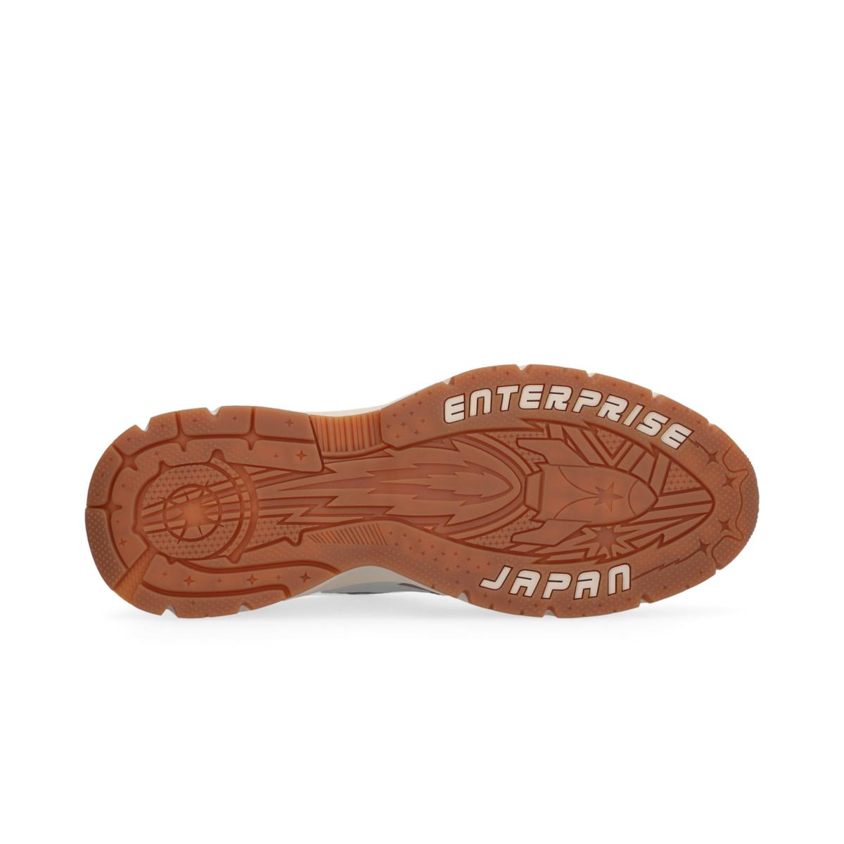 Enterprise Japan logo-detail leather Sneakers