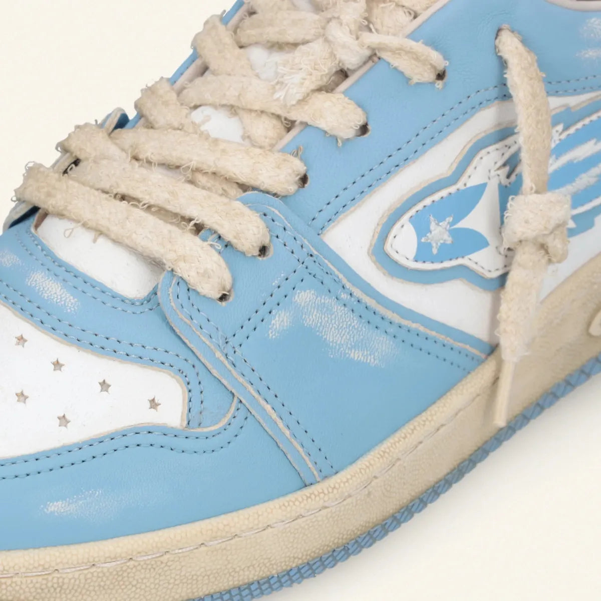 Enterprise Japan Egg Rocket Sneakers Light Blue/White