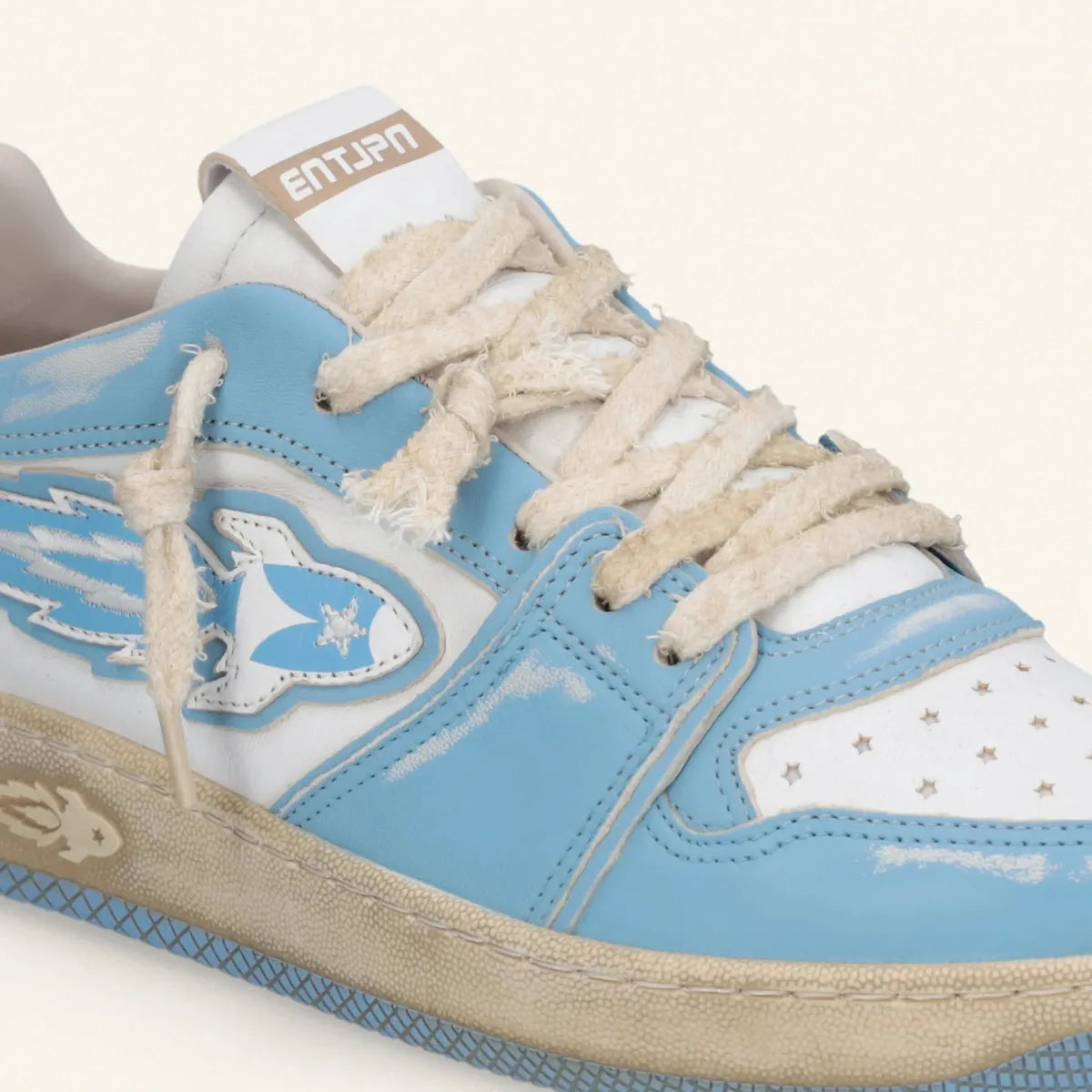 Enterprise Japan Egg Rocket Sneakers Light Blue/White