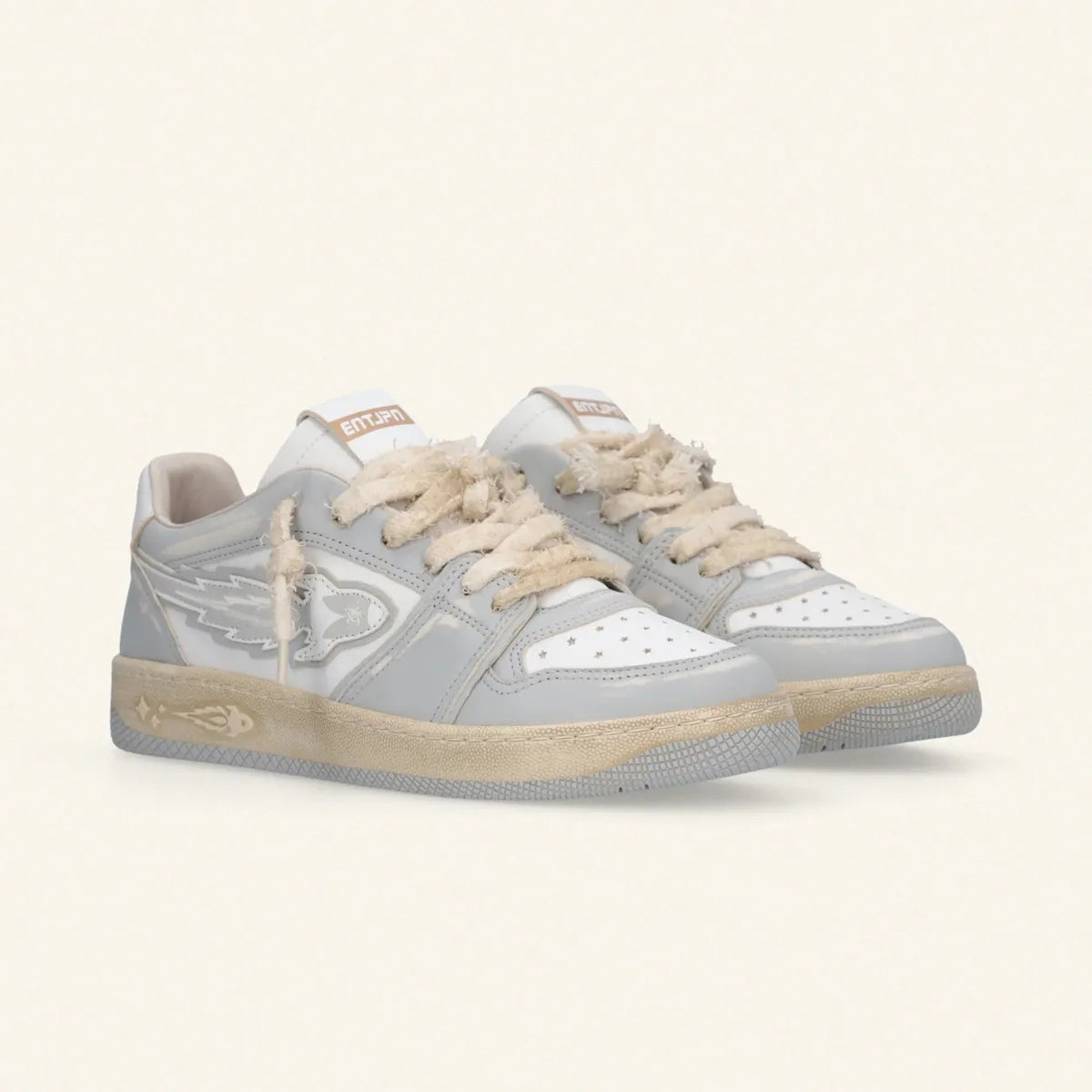Enterprise Japan Egg Rocket Sneakers Light Grey/White