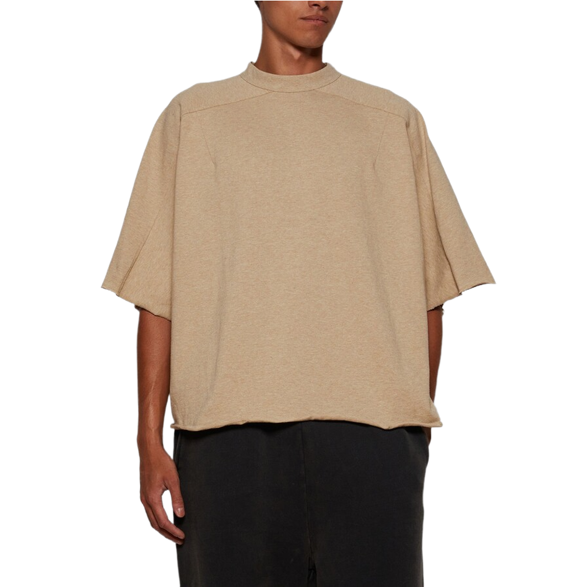 Entire Studios Taupe Heavy Dart Tee