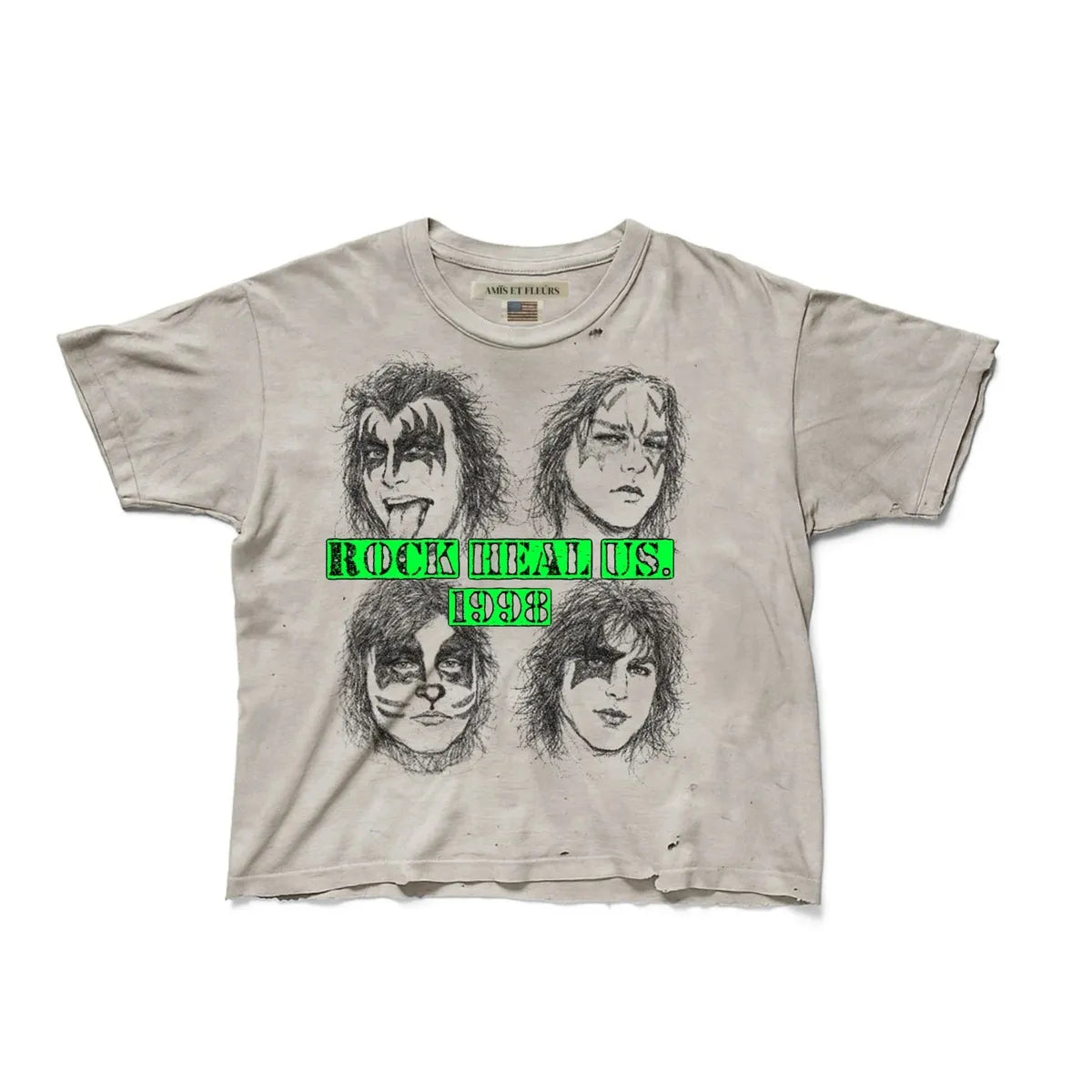 AMIS ET FLEURS Rock Heal Us T-shirt