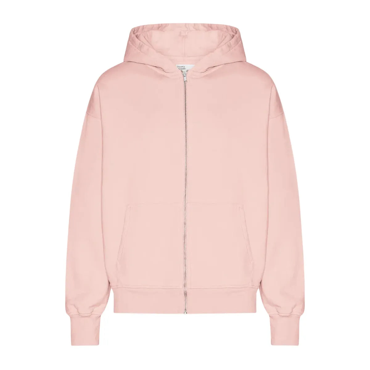 Colorful Standard Organic Oversized Zip Hood - Faded Pink