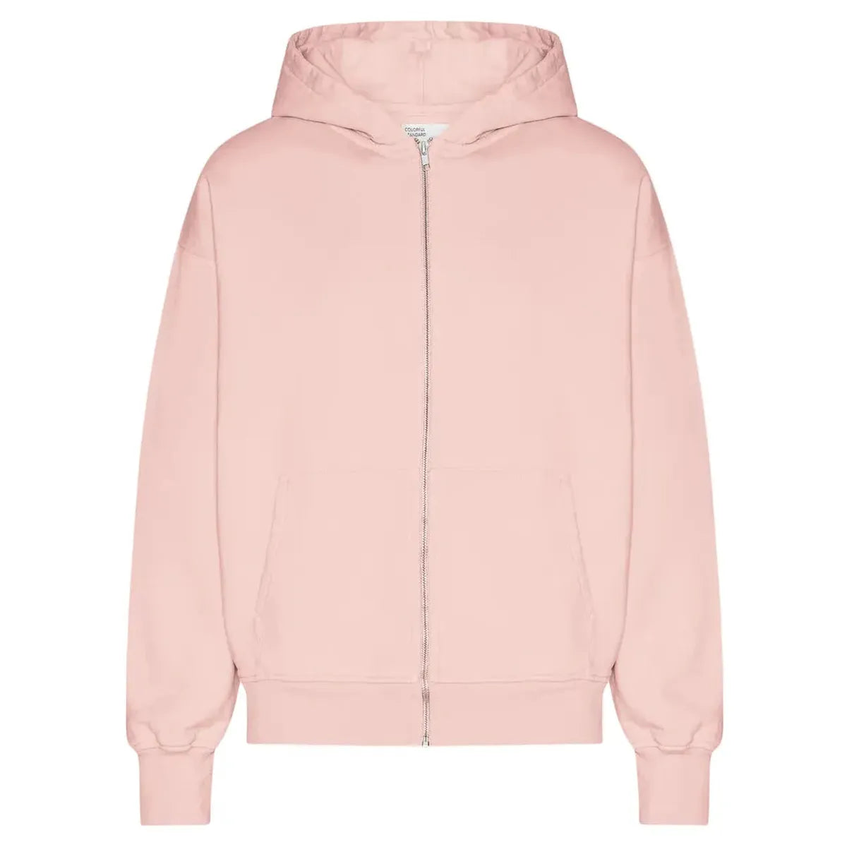 Colorful Standard Organic Oversized Zip Hood - Faded Pink