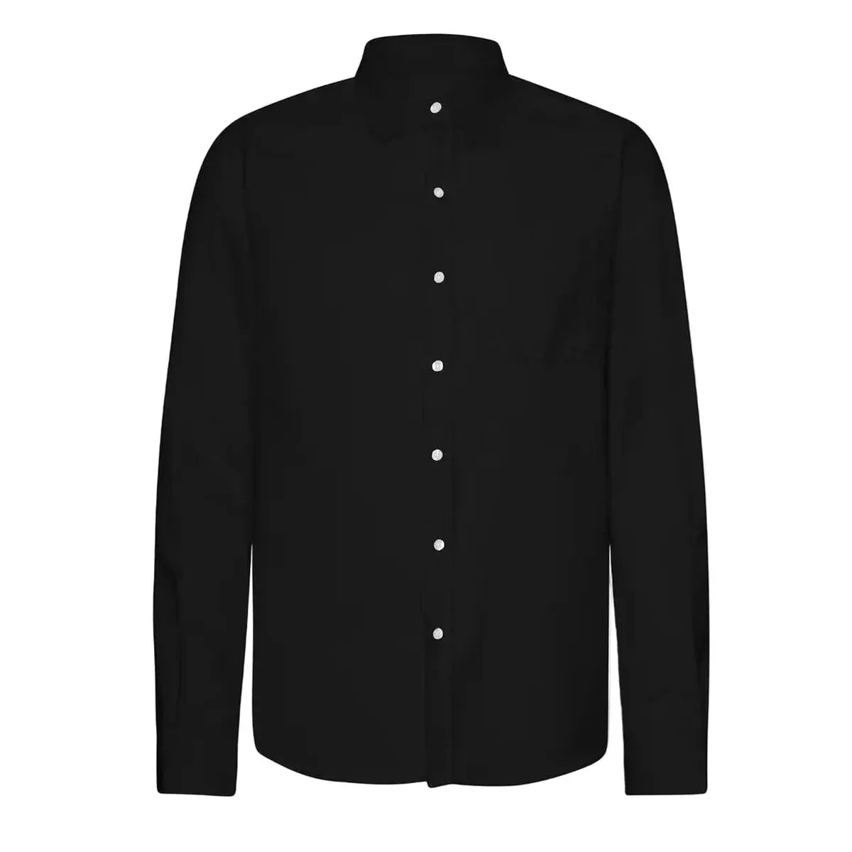Colorful Standard Organic Flannel Shirt - Deep Black