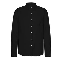 Colorful Standard Organic Flannel Shirt in Deep Black