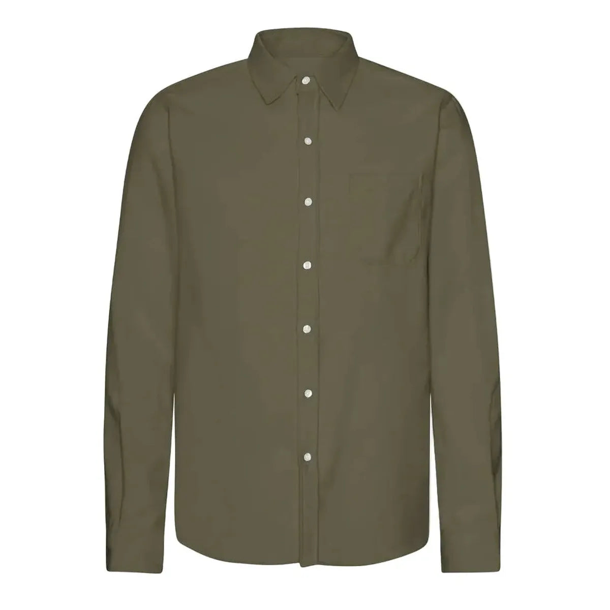 Colorful Standard Organic Flannel Shirt - Dusty Olive