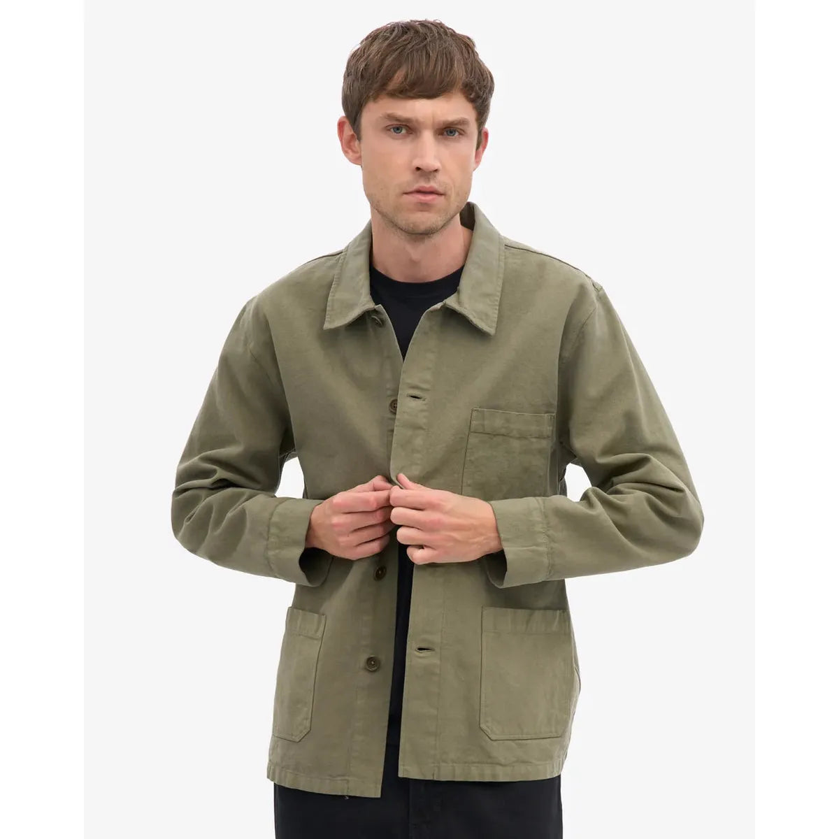 Colorful Standard Organic Workwear Jacket - Dusty Olive