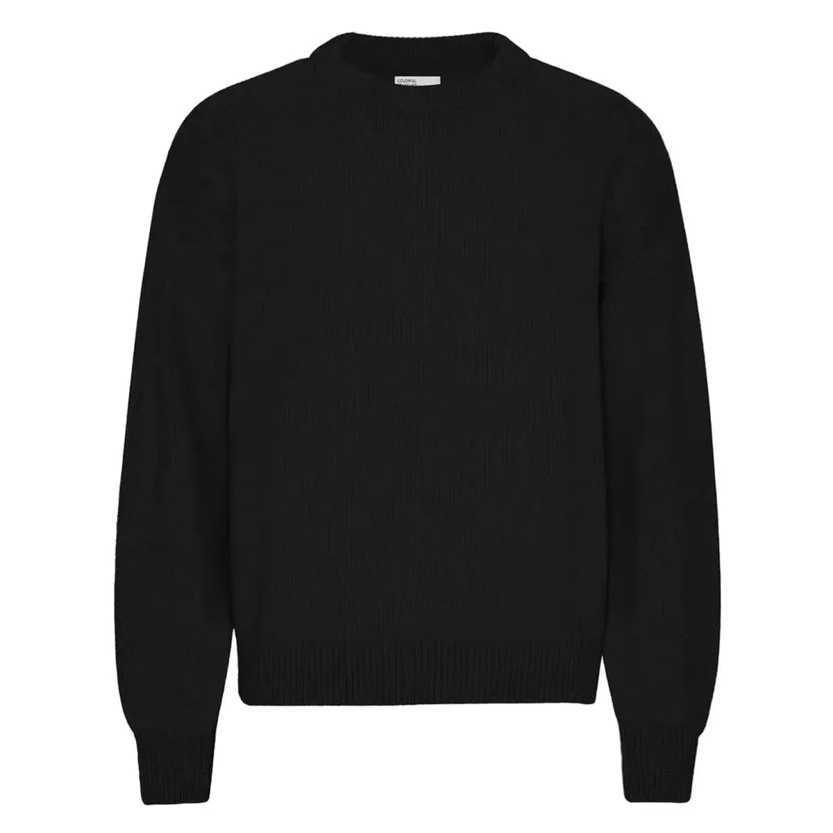 Colorful Standard Oversized Merino Wool Crew - Deep Black