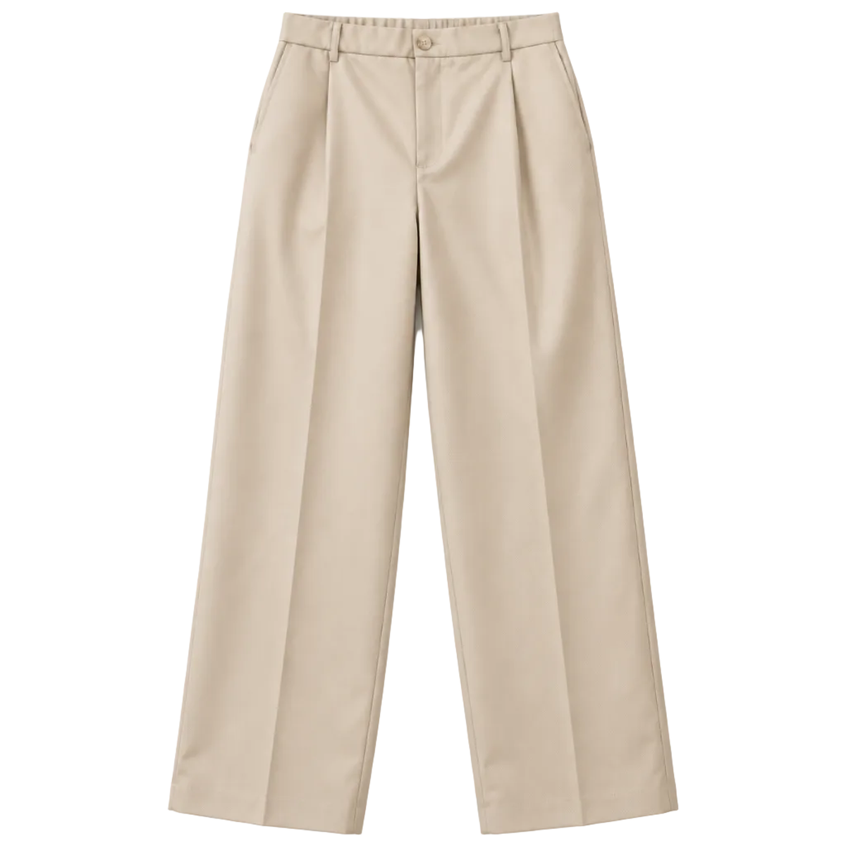 Belier Gaston Relaxed Fit Trousers in Light Beige
