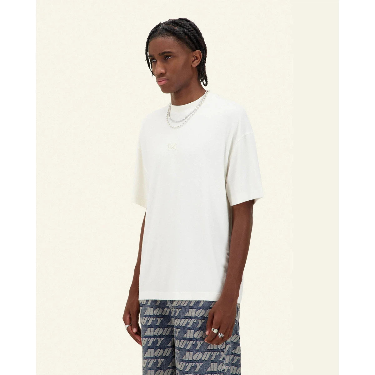 Mouty Ecru Spirtual T-shirt