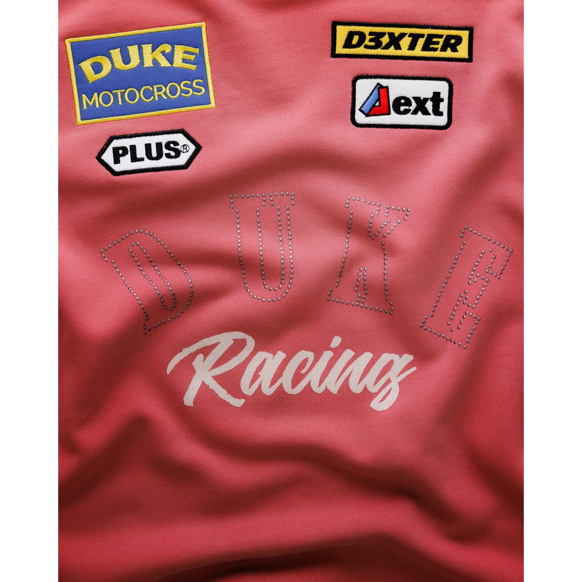 Duke + Dexter DR4 Racing Patch Red + Oat Marl Sweatshirt
