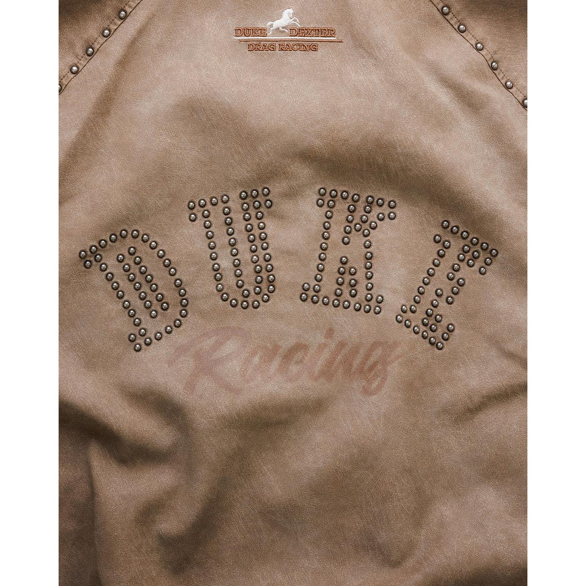 Duke + Dexter DR4 Sun Faded Tan Bomber Jacket