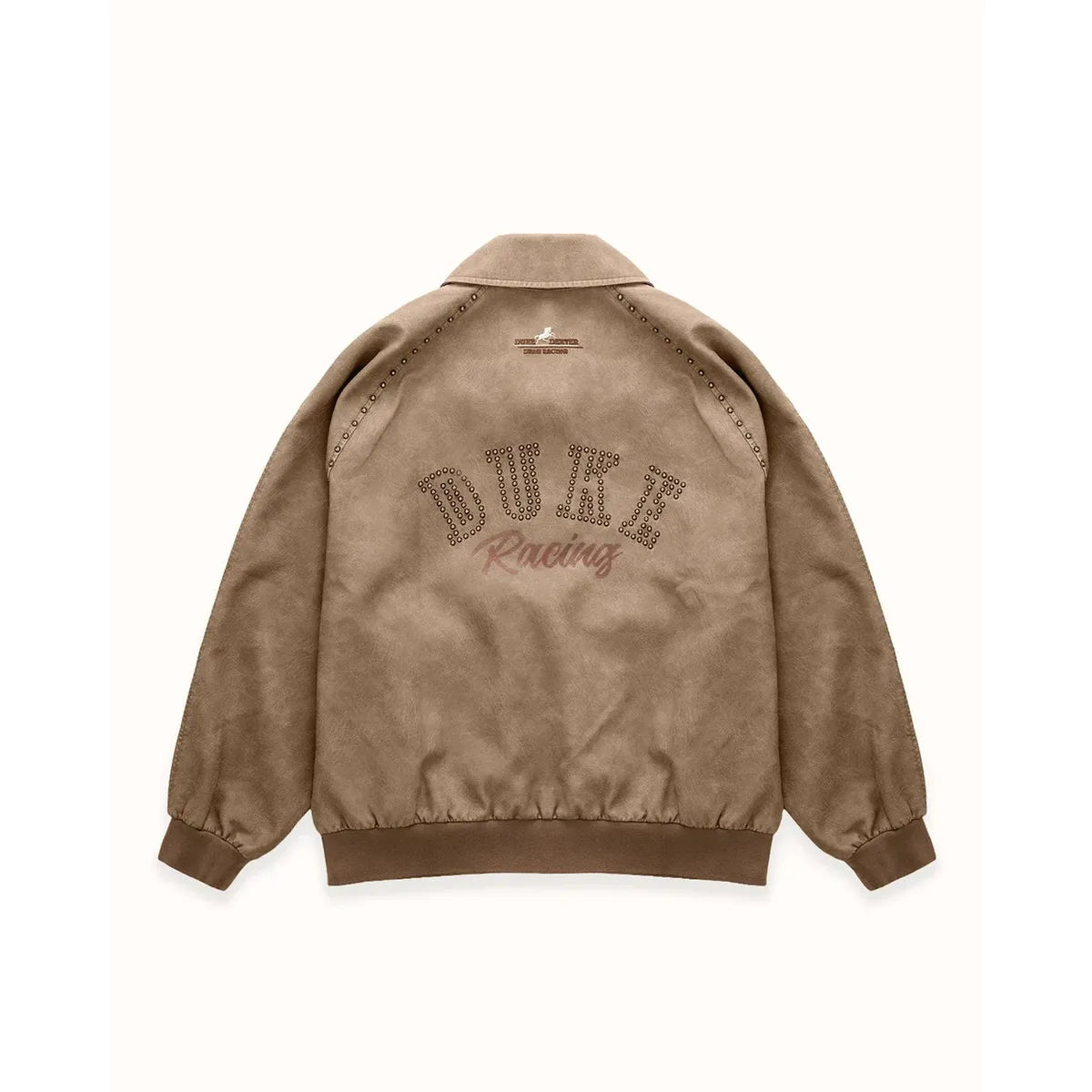 Duke + Dexter DR4 Sun Faded Tan Bomber Jacket