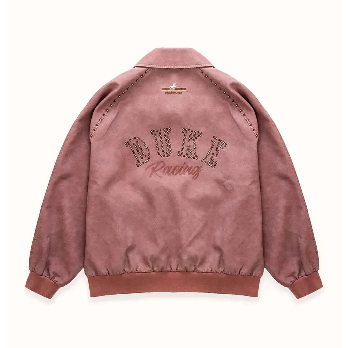 Duke + Dexter DR4 Bomber Jacket in Sun Faded Rose