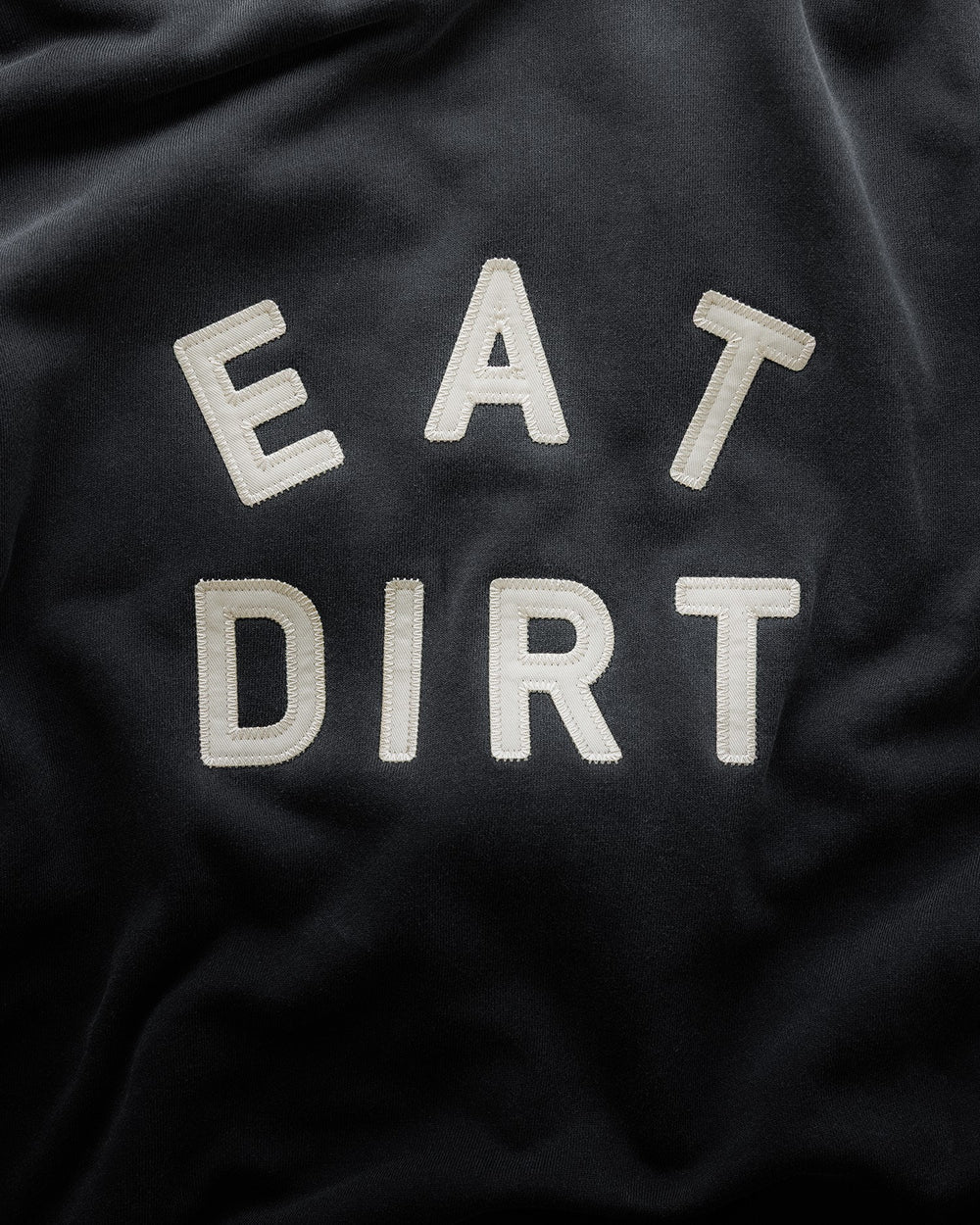 Duke + Dexter DR4 Eat Dirt Washed Black Zip Hoodie