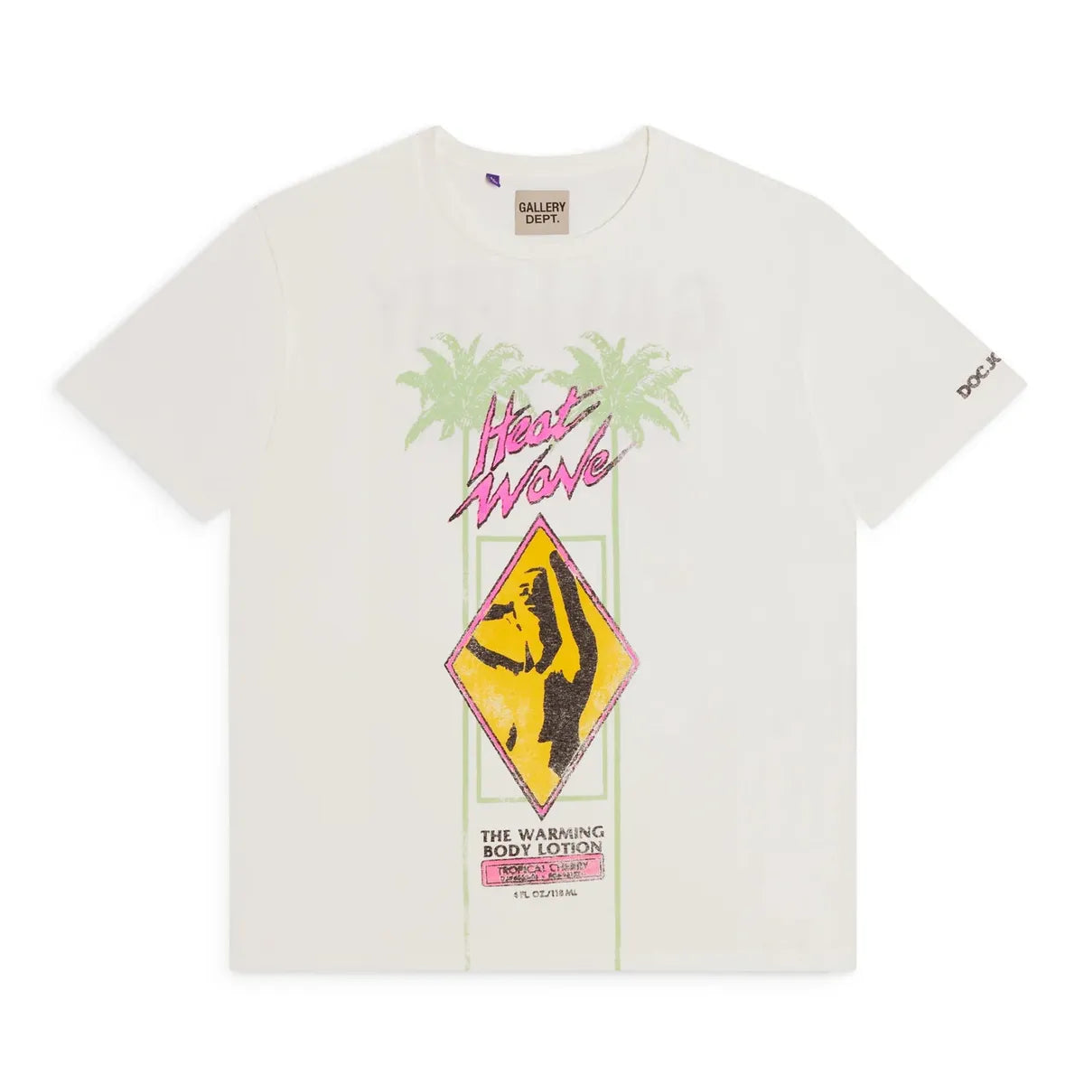 Gallery Dept Doc Johnson Heat Wave White T-shirt