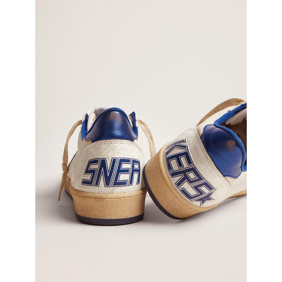 Golden Goose White\Bluette Ballstar Sneakers