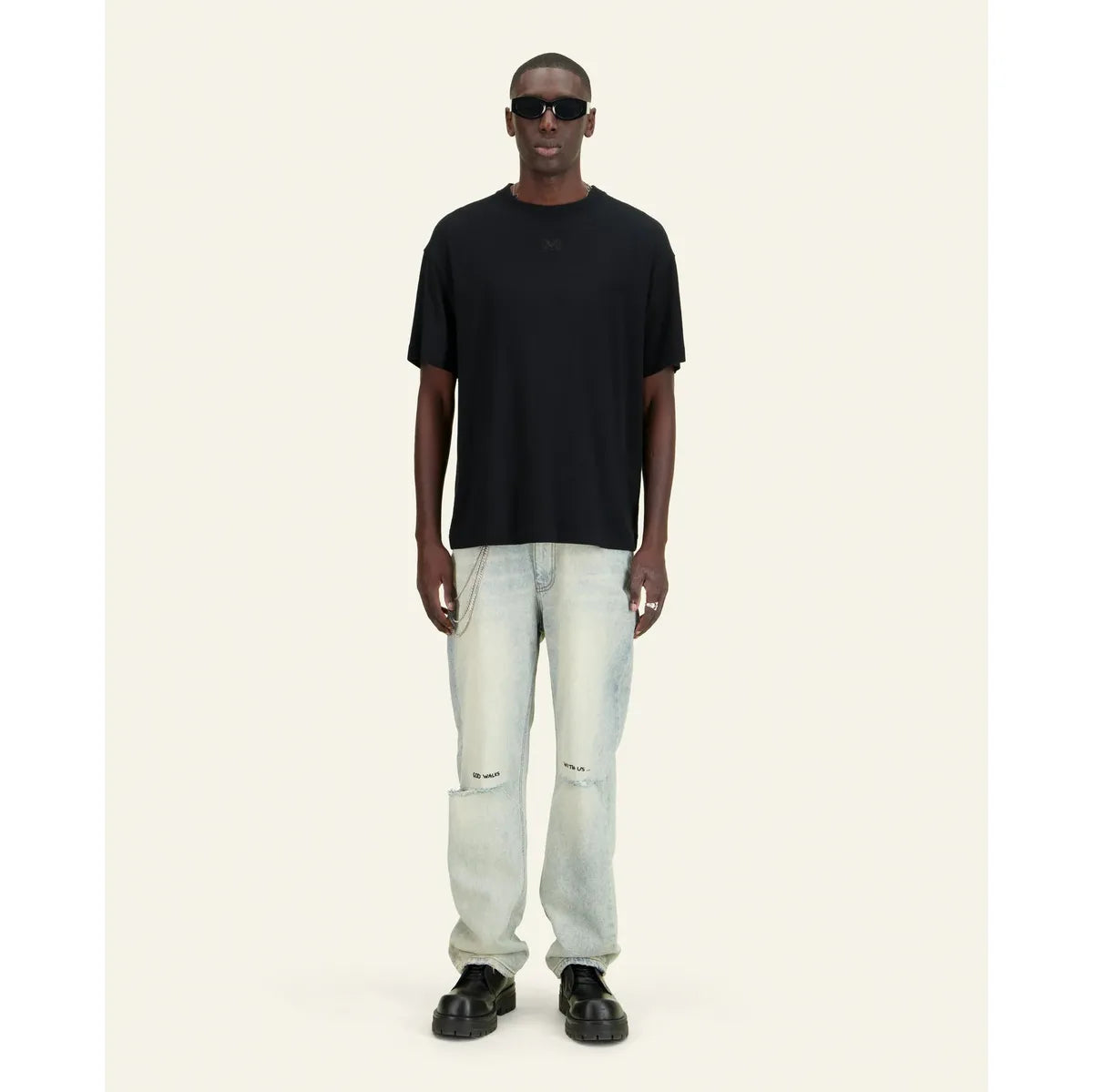 Mouty Black Spirtual T-shirt