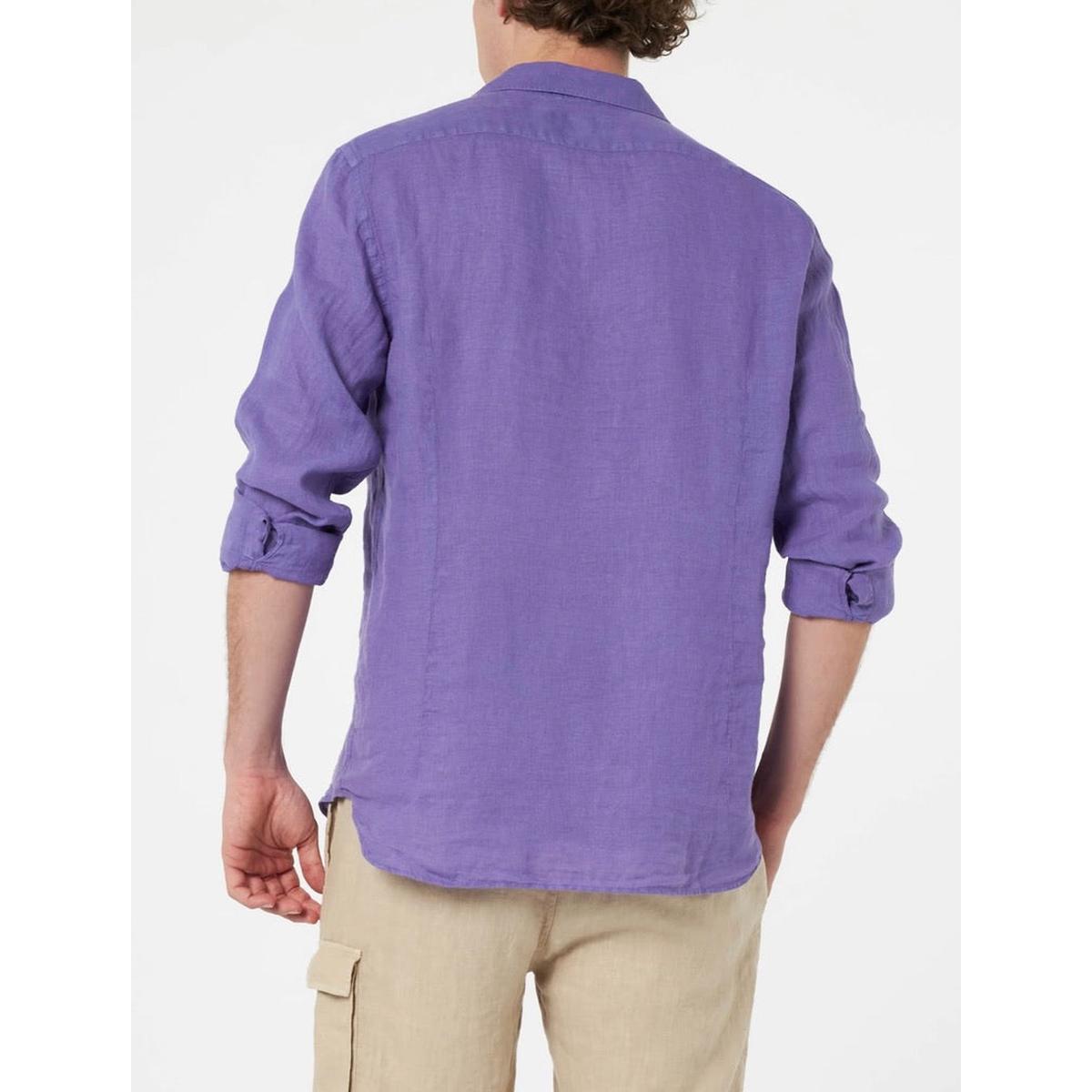 MC2 Purple Linen Shirt Pamplona