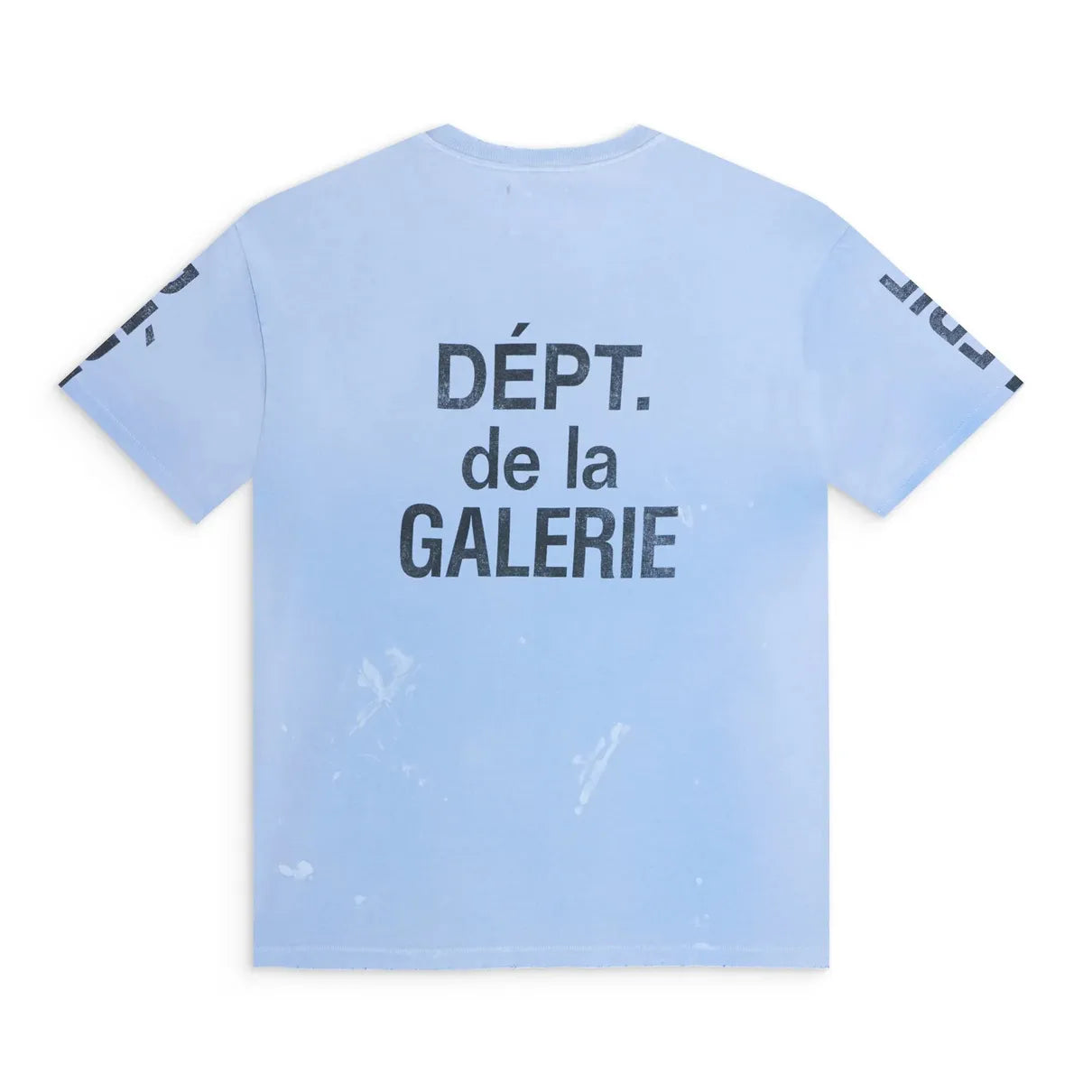 Gallery Dept. Painted French Collector Relaxed-fit Tee in Light Blue