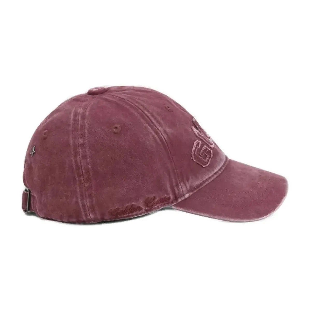 Golden Goose Baseball Cap in Burgundy