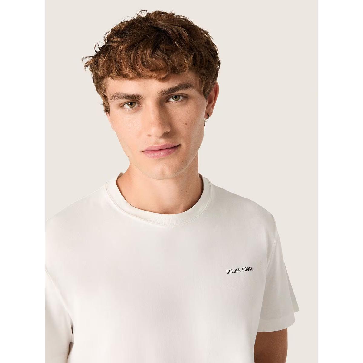 Golden Goose Vintage White T-shirt