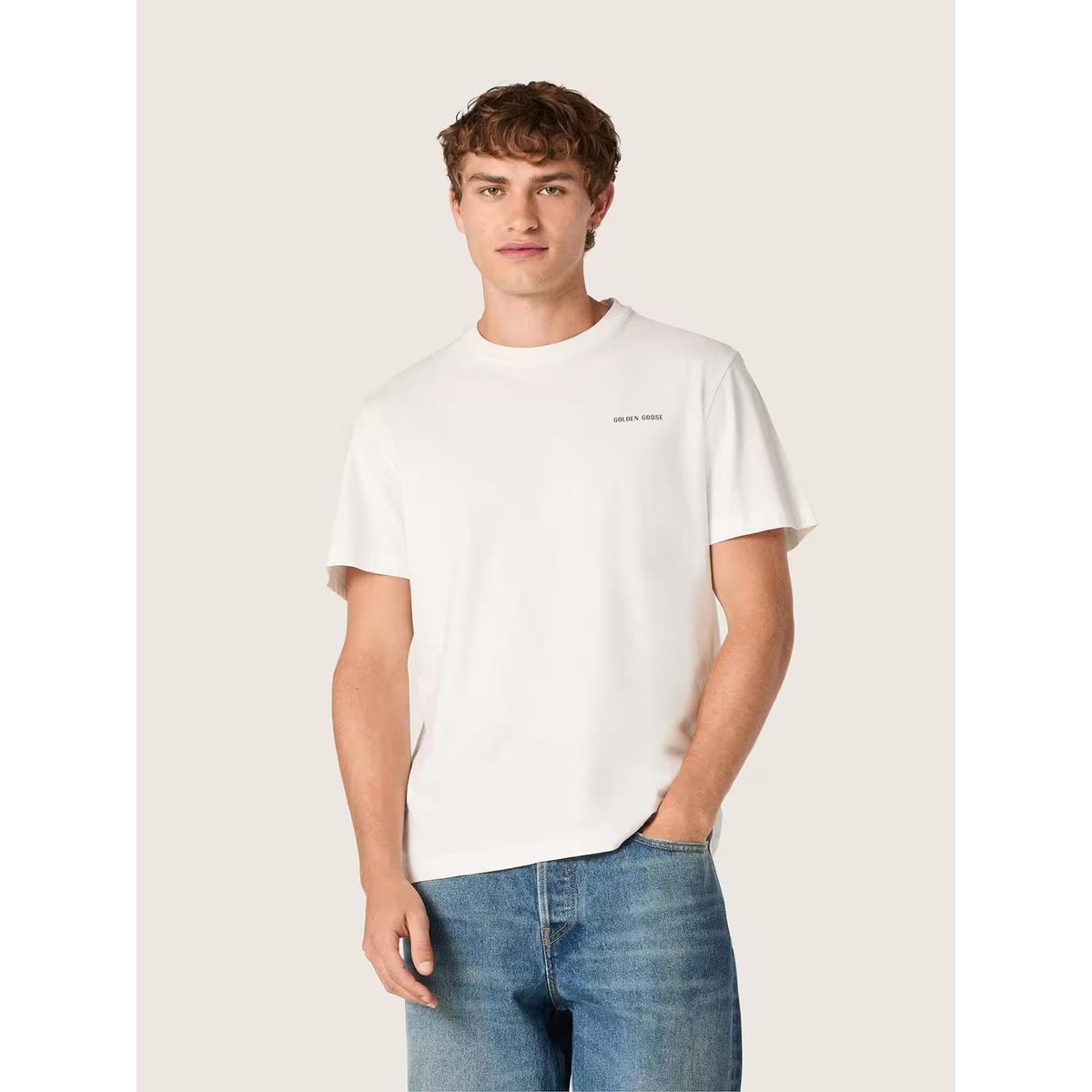 Golden Goose Vintage White T-shirt