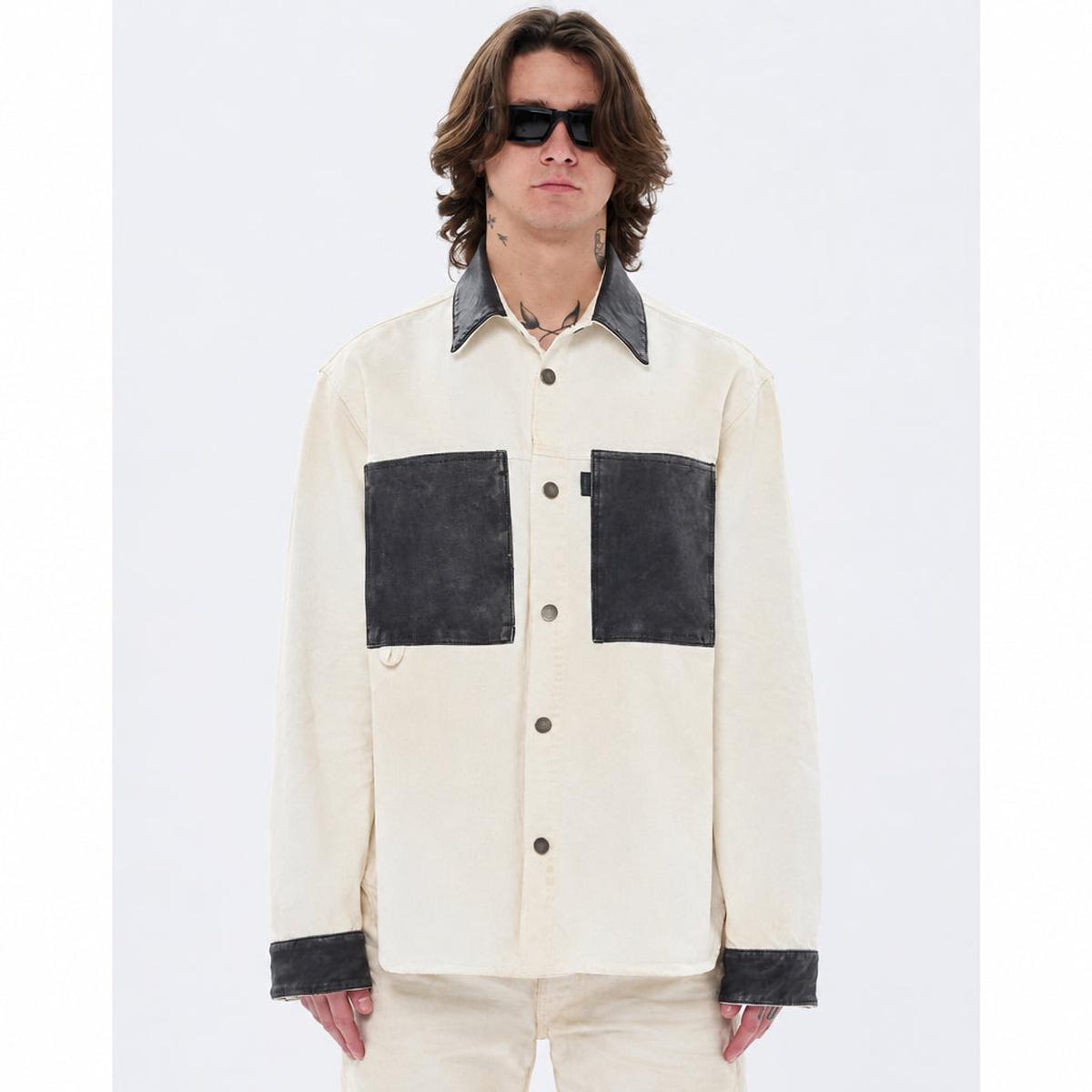 Haikure Arno Pollock White Shirt