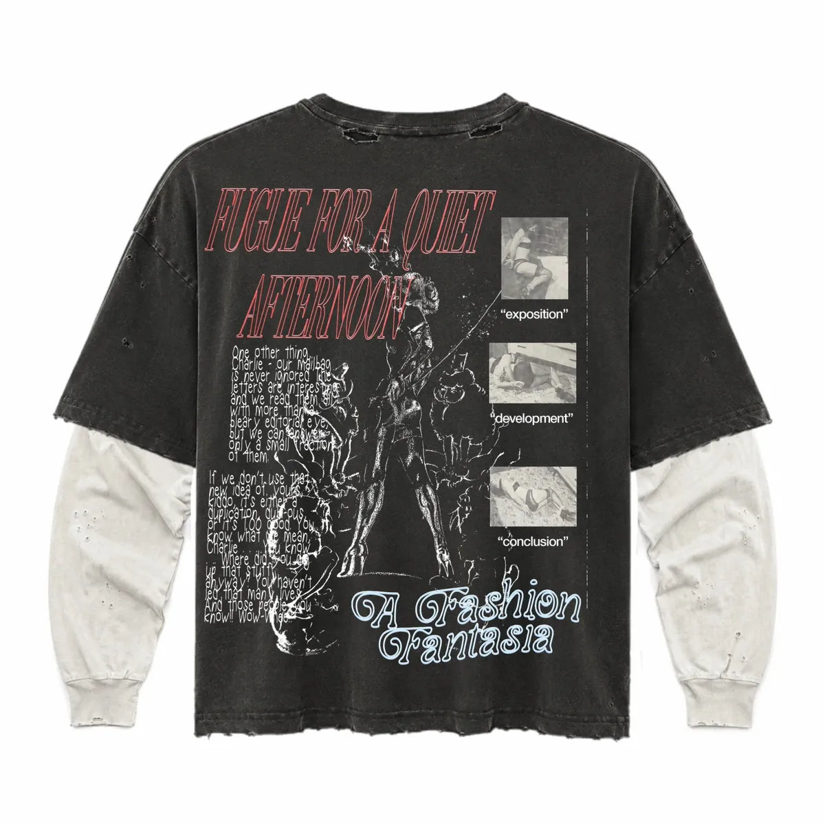 AMÏS ET FLEÚRS “Patronize your local drug dealer ” Long Sleeve