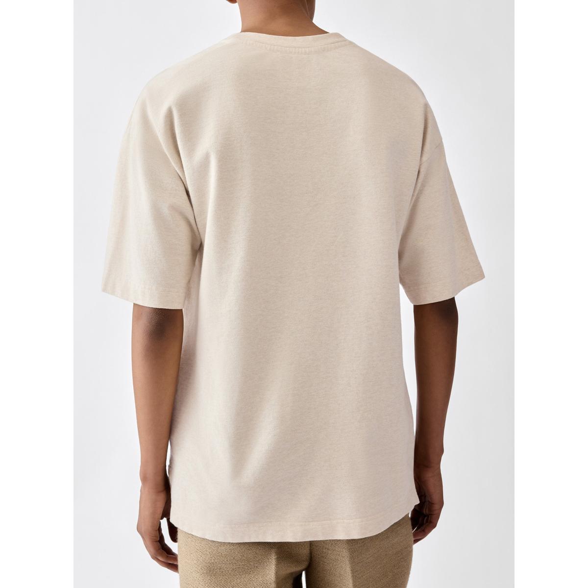 Jacquemus The Ruban T-Shirt in Light Beige