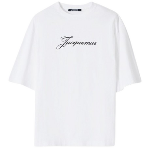Jacquemus Logo T-Shirt in White
