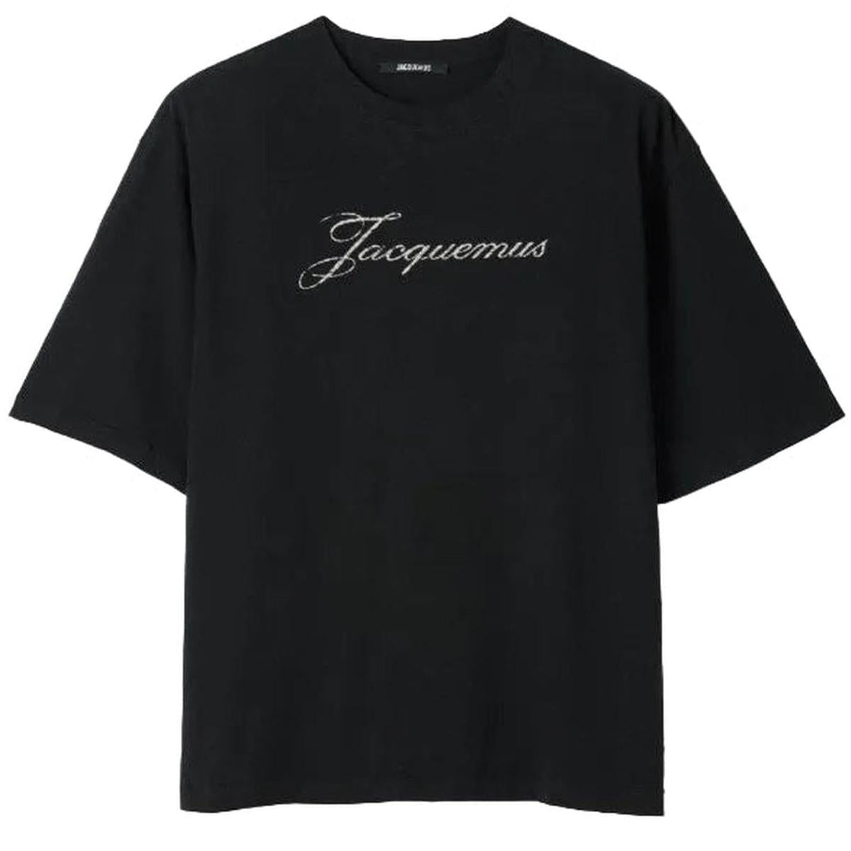 Jacquemus Logo T-Shirt in Black