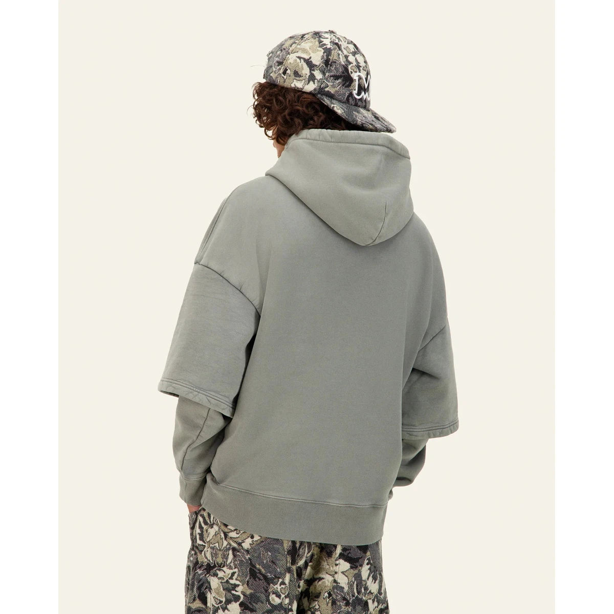 Mouty Joss Khaki Hooded Sweatshirt