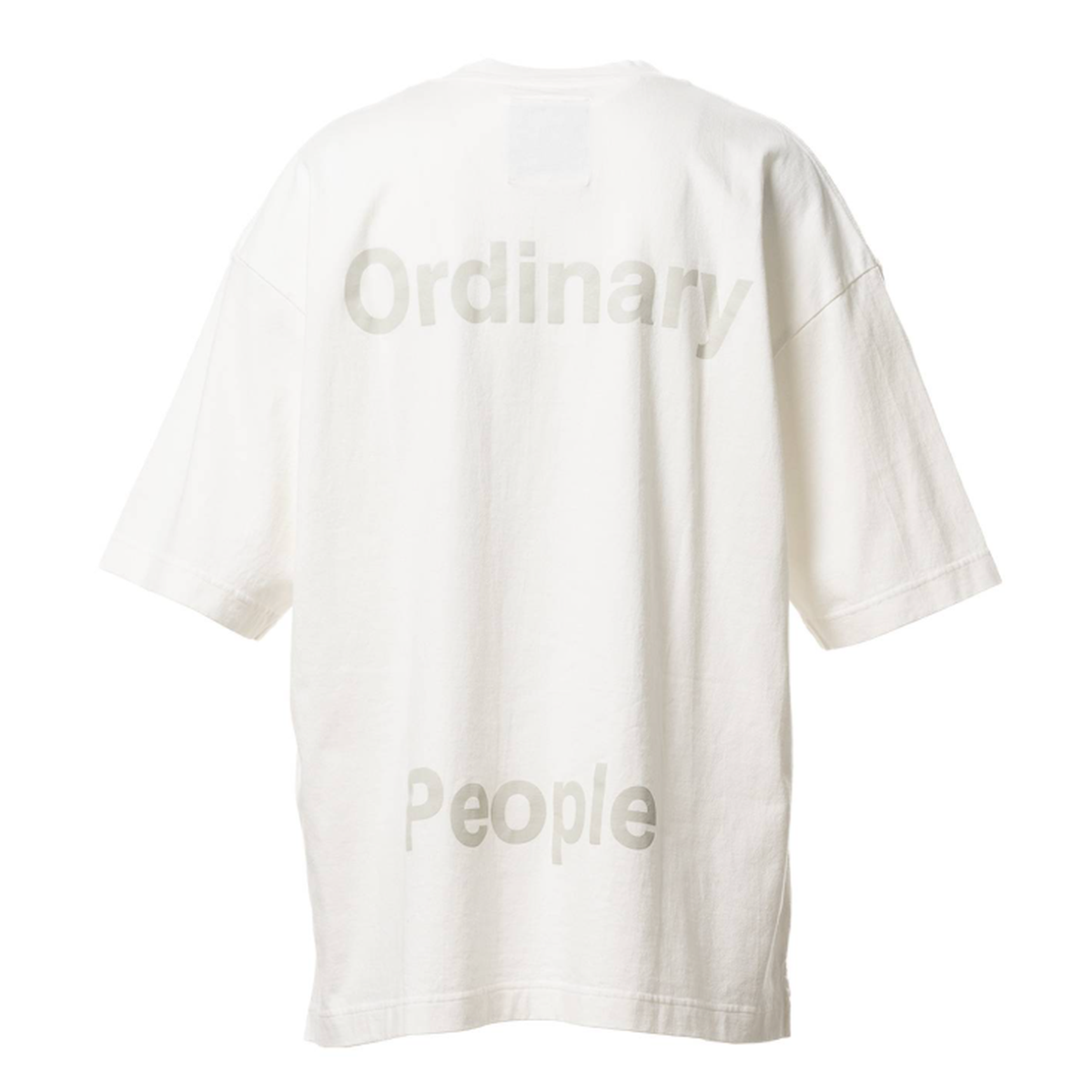 Maison Mihara "Don't Tag Me" Printed White T-shirt