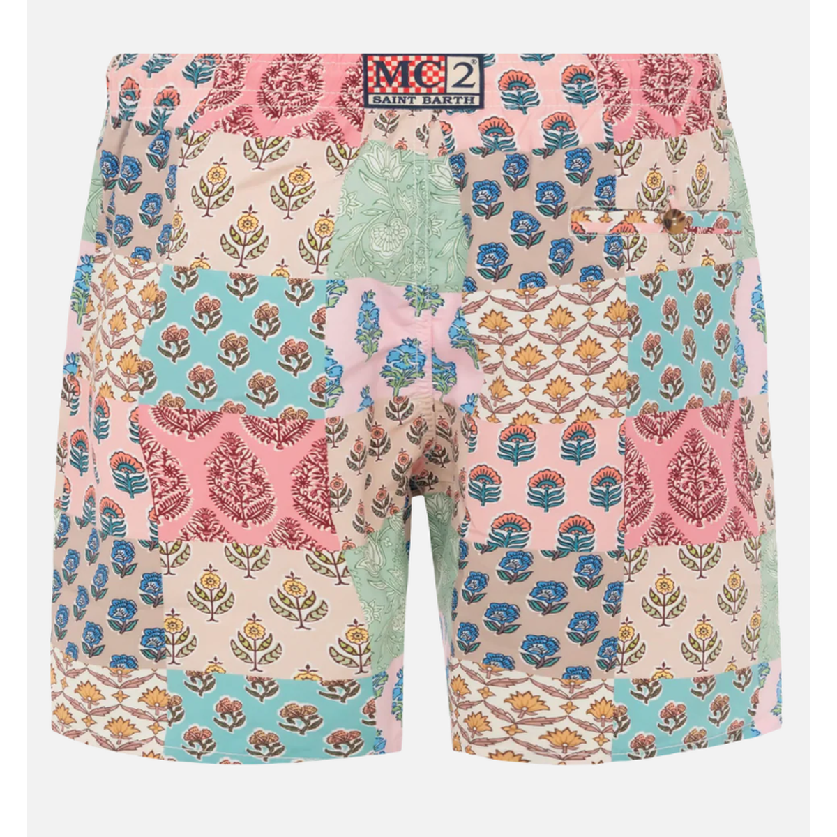 MC2 Saint Barth Caprese Swim Shorts in Flower Patch Print